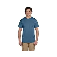 cotton g200 lot de 10 tee-shirt en coton bleu indigo 5xl