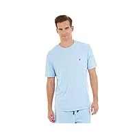 nautica t-shirt à manches courtes pour homme - bleu - taille xl