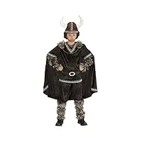 "viking" (coat, pants, belt, arm warmers, leg warmers, cape, helmet) - (140 cm / 8-10 years)