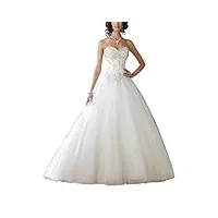 george mariée fil a-line princesse robes de mariage - blanc - 40