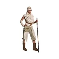 rubie's officielle pour femme star wars rey costume grand heritage deluxe – petite