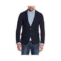 giacca uomo armani 9425ac veste en jean pour homme bleu à rayures, bleu foncé, 50