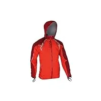 raidlight top extreme rouge piment veste imperméable