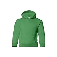 heavy blend (g185b) sweat à capuche vert irlandais, taille xl (lot de 12), vert irlandais, x-large