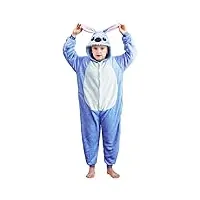 brinny adulte unisexe combinaison pyjamas cosplay costume soiree de déguisement anime animal fleece vêtements onesie de nuit fantaisie - s