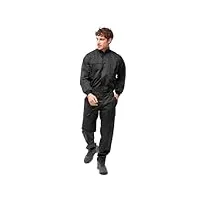 strongant combinaison de travail easyclean - kiel - vetement de travail avec poches genoux - noir, xxl