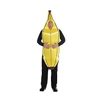 amscan 845830 goin' bananas costume tunique adulte | grande taille | 1 pièce