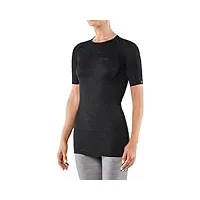 falke wool tech., sous-vêtement technique chemise sport femme, laine, noir (black 3000), xs (1 pièce)