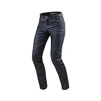 rev'it! jeans de moto pantalons de moto lombard 2 rf jeans bleu foncé 31/34, hommes, chopper/cruiser, toute l'année