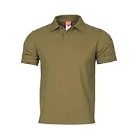 pentagon hommes aniketos polo t-shirt coyote taille s