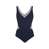 sunflair badeanzug basic maillot de bain, bleu (nachtblau), 115e femme