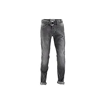pmj legend cafe racer jeans, denim gris, taille 44