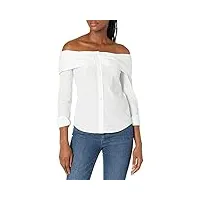 trina turk femme 178109 chemise boutonnée - blanc - taille xs