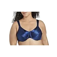 bali satin tracings minimizer underwire soutien-gorge minimisant, in der navy scroll, 38 femme