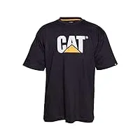caterpillar - t-shirt - homme (4xl) (noir)