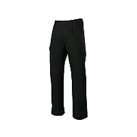 velilla 345 pantalon multipoches noir taille 42, noir, 42