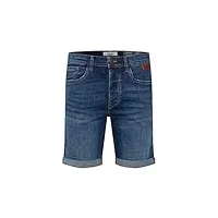 blend martels - denim shorts - homme, taille:m, couleur:denim darkblue (76207)