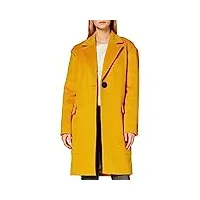 cacharel manteau droit, orange (ocre d'automne), (taille fabricant: 38) femme