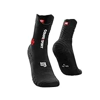 compressport chaussettes de trail - pro racing socks v3.0 trail - chaussettes de trail - absorption des chocs - course à pied - stabilité des pieds - protection et respirabilité - tout-terrain