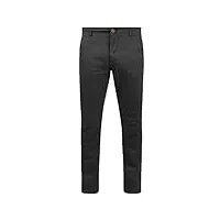 blend kainz - pantalon chino - homme, ebony grey (75111), 30w/34l