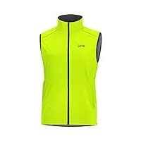 gore wear r3 gilet homme jaune fluo fr : s (taille fabricant : s)