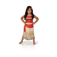 rubies - panoplie luxe vaiana - disney vaiana, enfant, i-630075s, taille s 3 à 4 ans