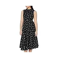 l.k. bennett marlina robe de fête, multicolore (multicolore noir/blanc 339), 44 femmes