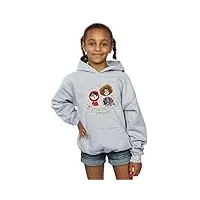 disney fille coco miguel and hector sweat À capuche 5-6 years sport gris