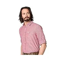stockerpoint campos3 chemise traditionnelle, rouge (rouge), xxxxxl homme