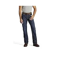 ariat - - jeans de travail décontracté pour hommes fr m4, 34w x 38l, alloy