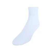everlast chaussettes rembourrées pour homme (lot de 6), blanc, taille unique