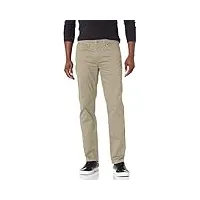 dockers straight fit jeans cut stretch 2.0 pants, beige (safari beige), 31w / 30l homme