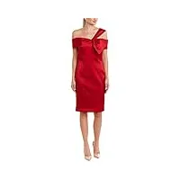 badgley mischka femme sc2080 robe - rouge - 48