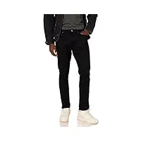 amazon essentials jean stretch coupe skinny homme, noir, 38w / 34l