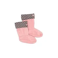 hunter original short cuff knit socks, pink sand - large
