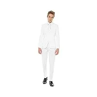 opposuits men suit ensemble de pantalon de costume d'affaires, white knight, 2 garçon