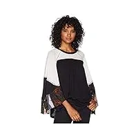 free people friday fever top black lg (women's 12)
