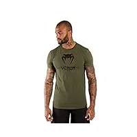 venum classic t-shirt homme, vert (kaki), xxl