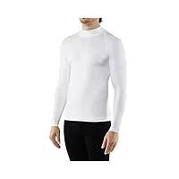 falke sk impulse, sous-vêtement technique chemise sport homme, thermique, blanc (white 2860), m (1 pièce)
