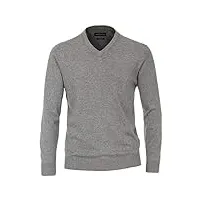 casamoda pullover pull, gris (grau 713), xxx-large homme