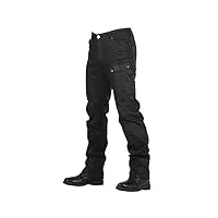 overlap sturgis black waxed jeans homologated all road