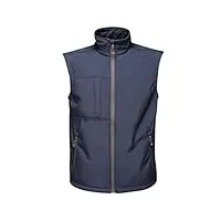 regatta gilet softshell sans manches homme imperméable, respirant e coupe-vent octagon ii bodywarmers homme navy(seal grey) fr: 2xl (taille fabricant: xxl)