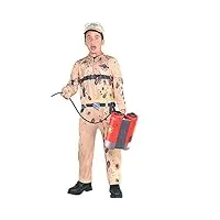 costume d'halloween d'exterminateur d'insectes pour garçon, taille m, avec accessoires inclus amscan