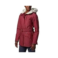 columbia carson pass ii veste d'hiver femme beet fr : xs (taille fabricant : xs)