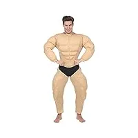 "bodybuilder" (muscle overalls with slip) - (l)
