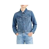 levi's original trucker veste en jean, soft as butter dark, xxs femme