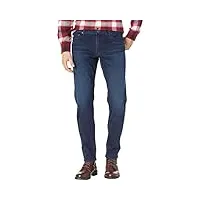ag adriano goldschmied men's tellis modern slim leg denim jeans in equation