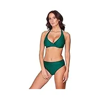 merry style maillot de bain 2 pièces bikini vêtement été femme borneo(vert foncé(70104), eu(75h/38)=fr(90h/40))