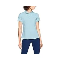 under armour zinger novelty chemise polo femme bleu fr : s (taille fabricant : sm)