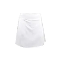 callaway jupe-short à plis latéraux pour femme avec ceinture large, femme, jupe-short, fauxcgbf9047, blanc éclatant, xl